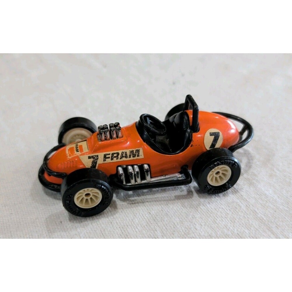 Vintage 1970s Buddy L Zip Wheel Sprint Car #7 Fram Race Car